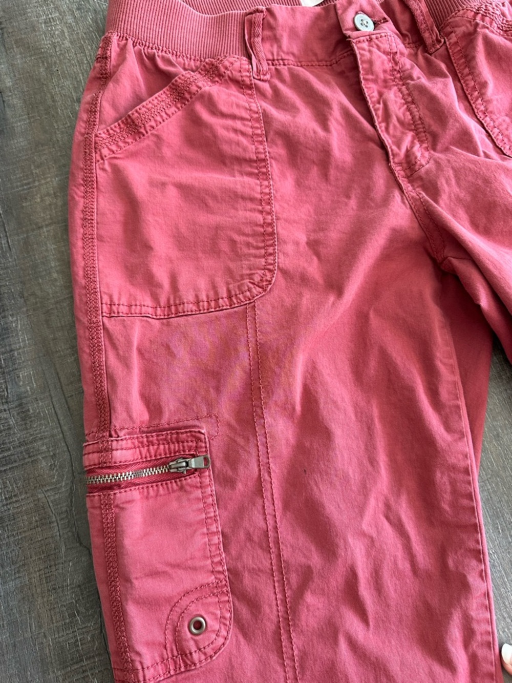 Sonoma Dusty Coral Pull-On Pants - Picture 5 of 10